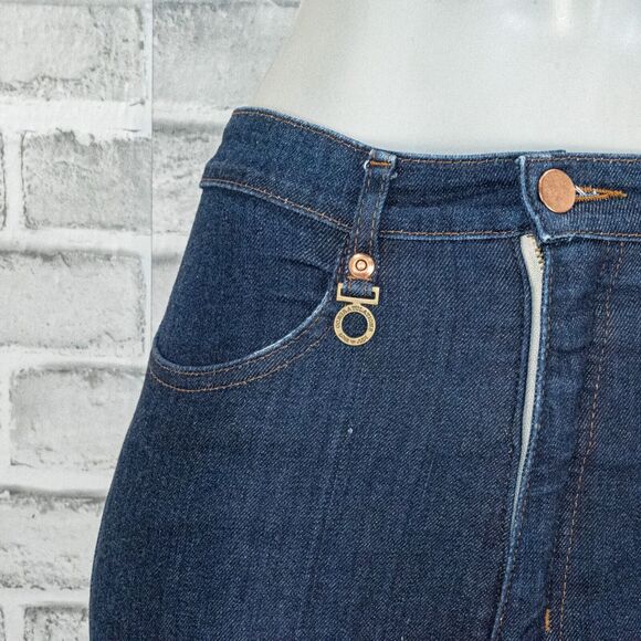 Judi Rosen NY Women's High Rise indigo cotton Stretch Skinny Jeans size 26 - Picture 8 of 15